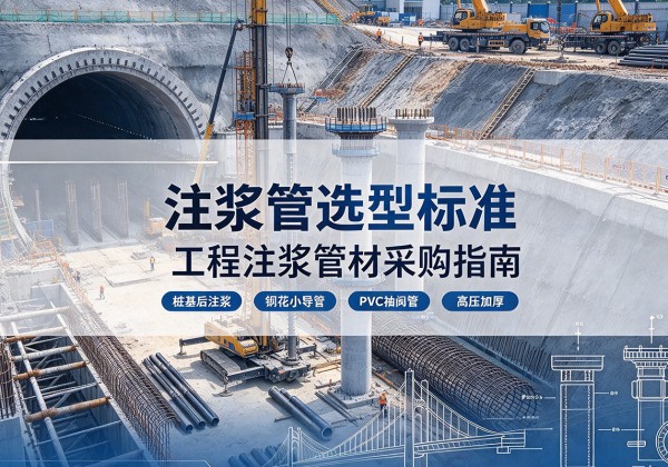 丹巴注浆管选型标准